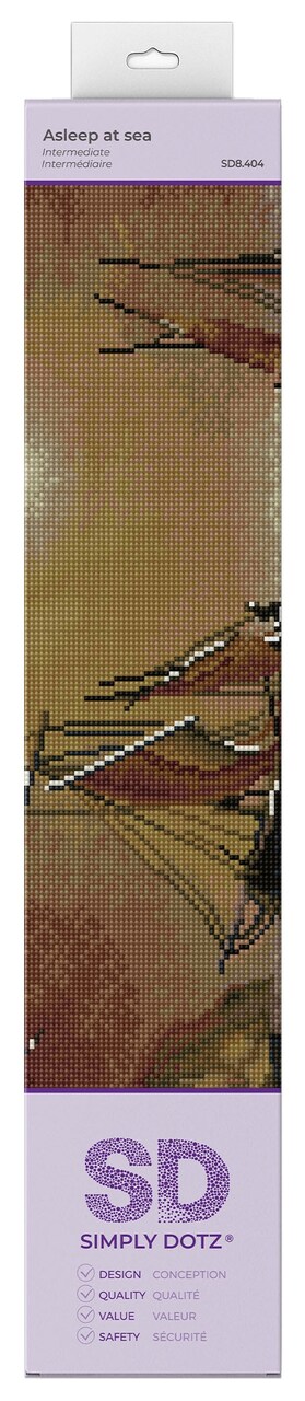 Diamond Dotz Simply Dotz Diamond Art Kit 20.5"X16.5"-Asleep At Sea